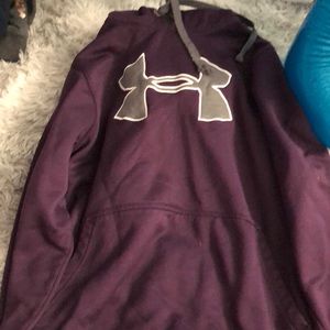 Purple Underarmour sweatshirt
